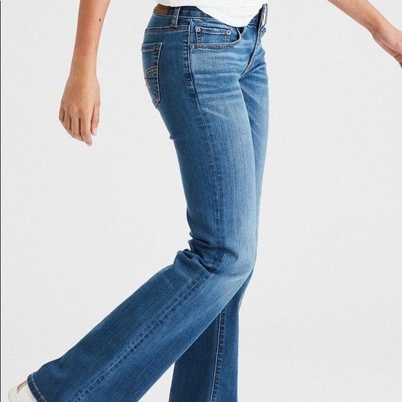 American Eagle Favorite Boyfriend Jeans 👖 size 0 short - Picture 9 of 9